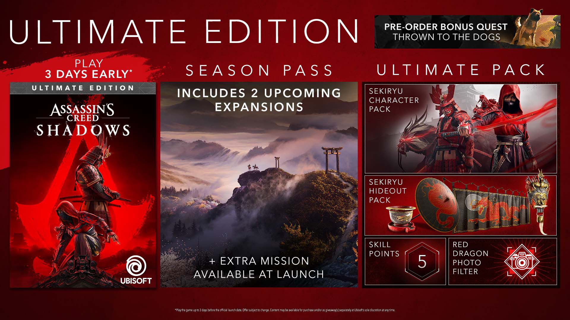 AC Shadows Collector's Edition drops $50 after season pass cancellation and 'early access' update