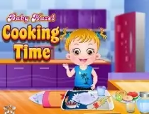 Baby Hazel Cooking...