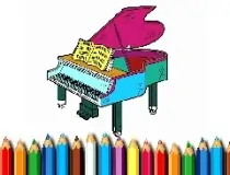 BTS Piano Coloring...