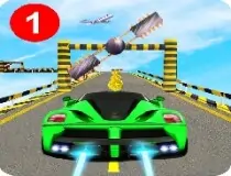 Mega Car Ramp Impossible Stunt Game