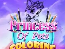 Princess Of Pets Coloring